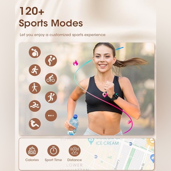 Smart Watch for Women 1.91" HD for Android Phones and iOS Phones - Picture 5 of 7